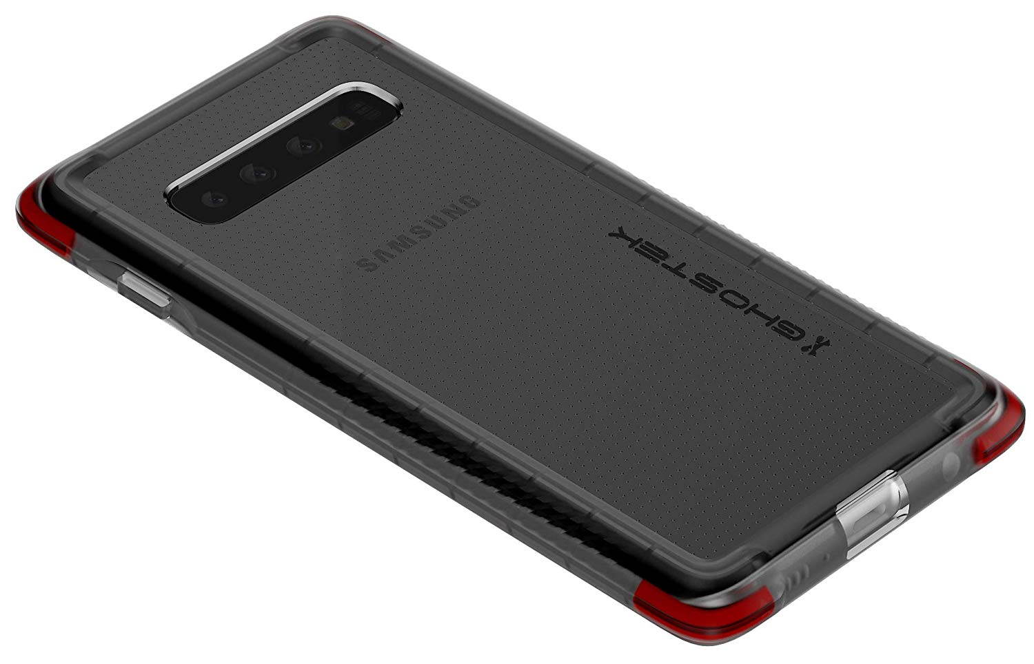 Ghostek Covert Clear Galaxy S10 Case with Super Slim Thin Design and Anti-Slip Grip Tough Shockproof Heavy Duty Protection and Wireless Charging Compatible for 2019 Galaxy S10 (6.1 Inch) - (Clear)