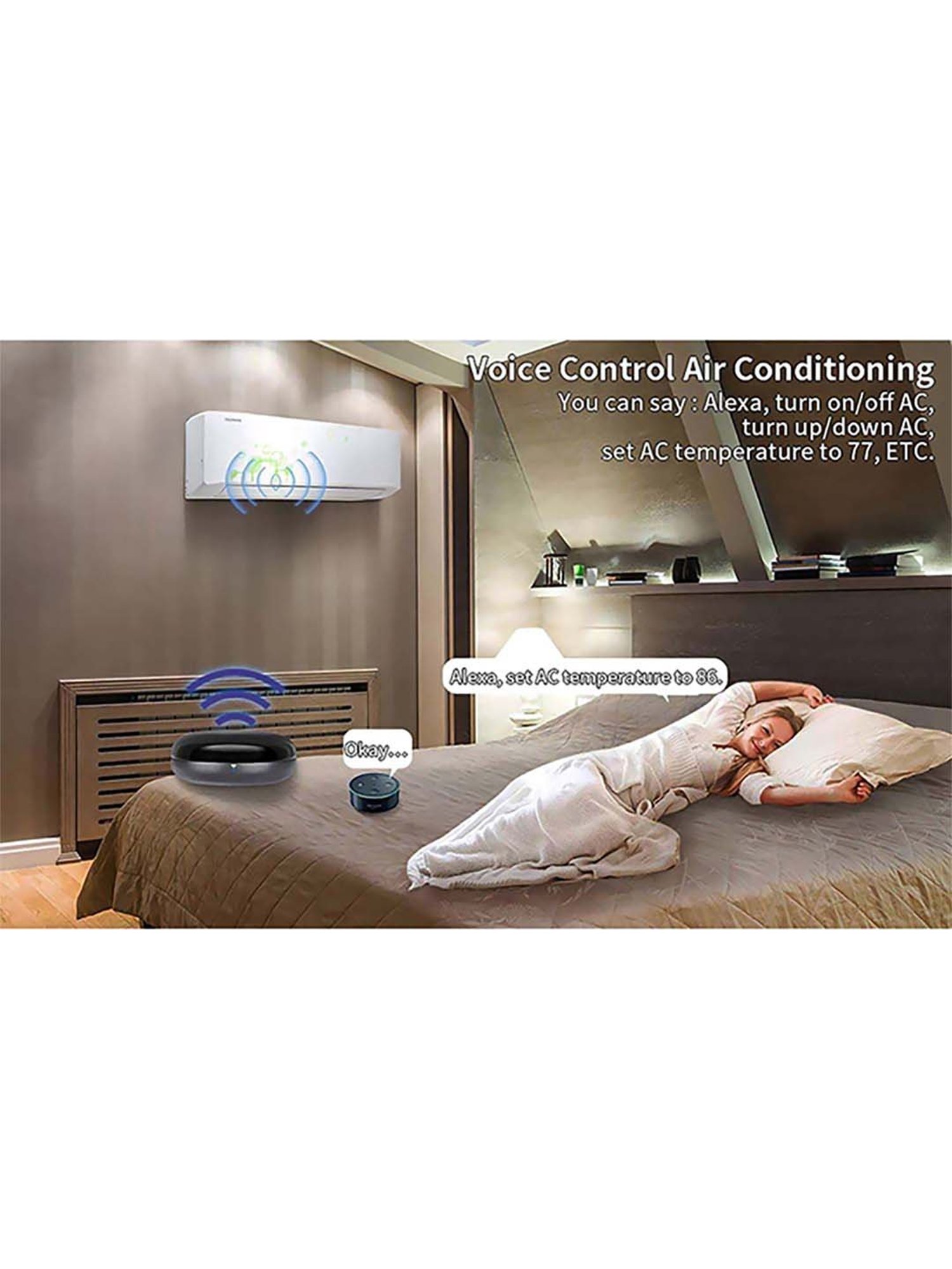 HomeMate Wi-Fi Smart IR Control Hub (Black)