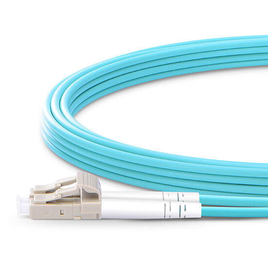 3M LC UPC to SC UPC Duplex 2.0mm 10G OM3 Fiber Optic Patch Cable -0766