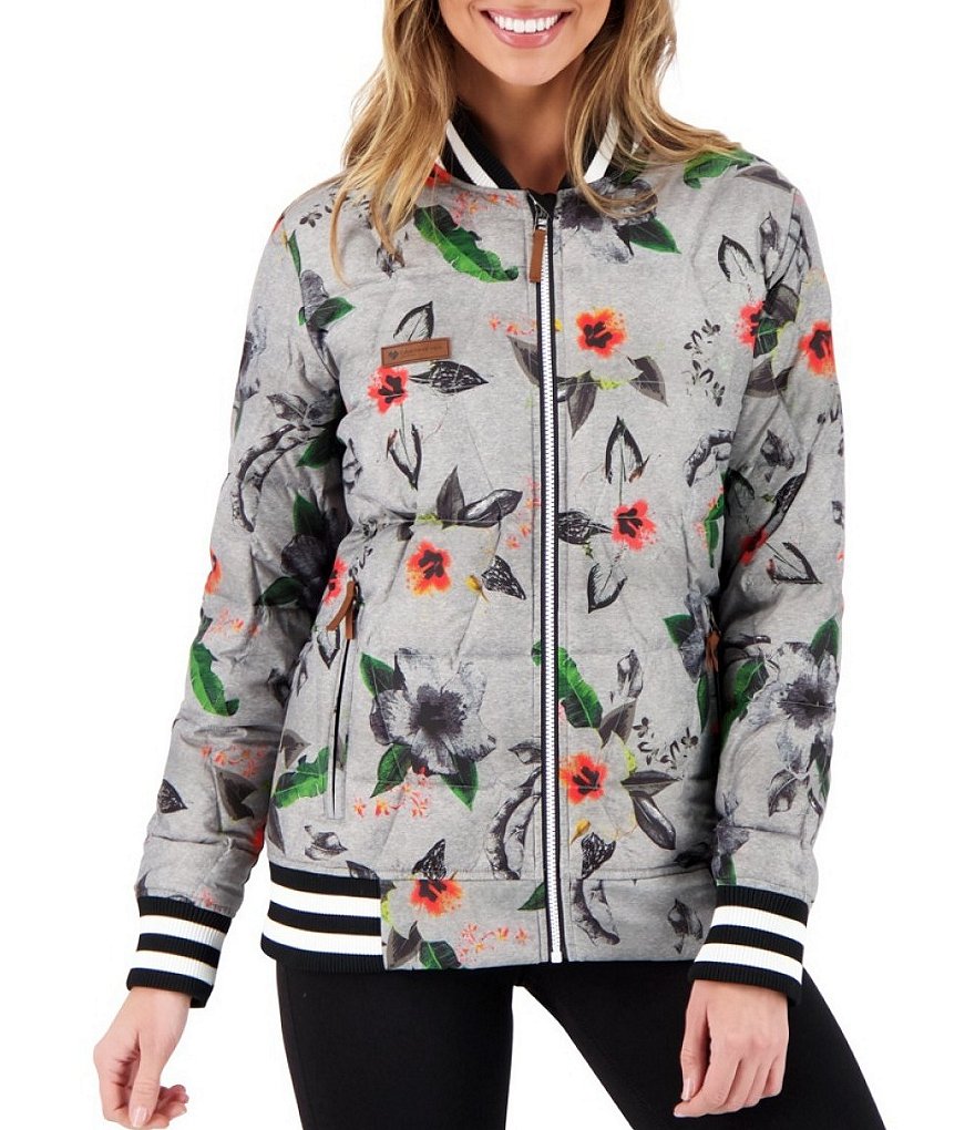 Obermeyer Paige HydroBlock&reg; Classic Quilted Down Floral Jacket