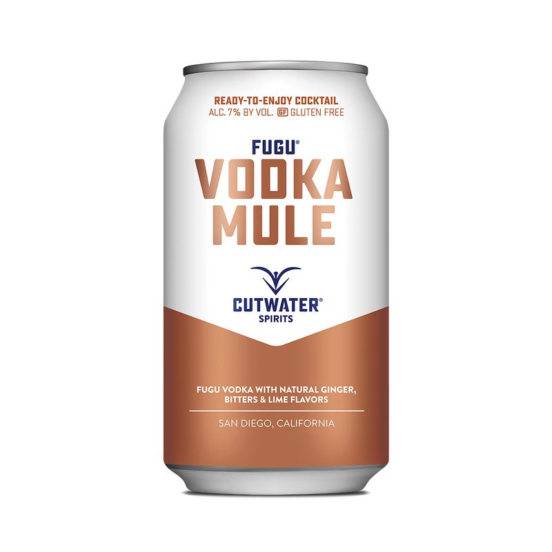 Cutwater Fugu Vodka Mule Cocktail - 4pk/12 fl oz cans