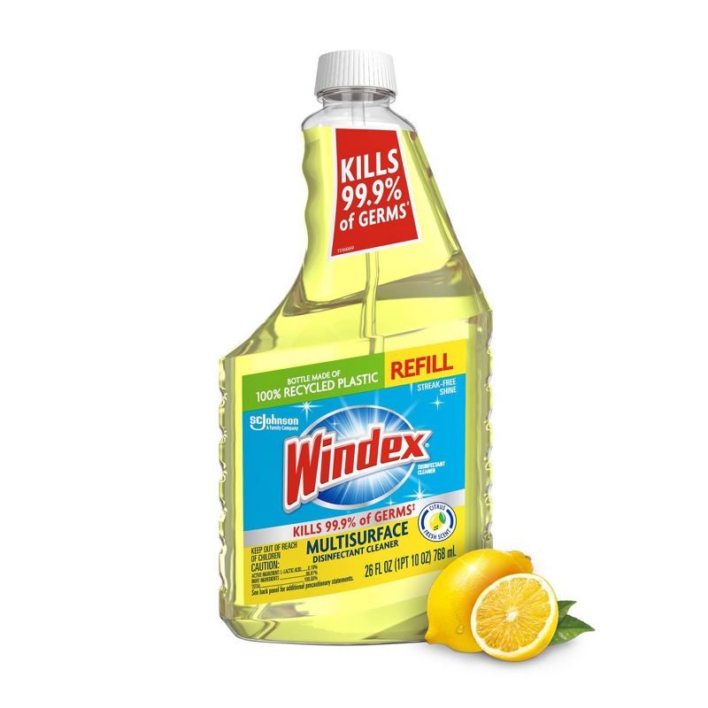 Windex Multi-Surface Disinfectant Refill - 26 fl oz