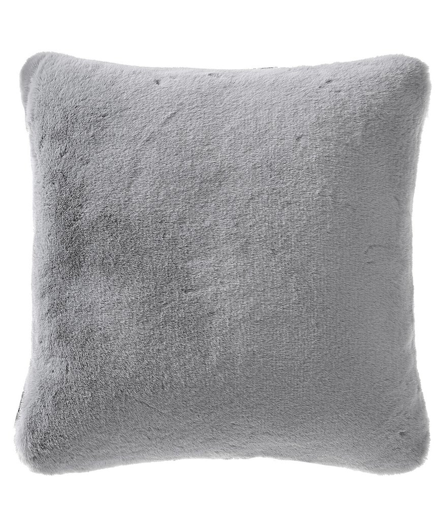 Vera Wang Lapin Faux Fur Square Pillow
