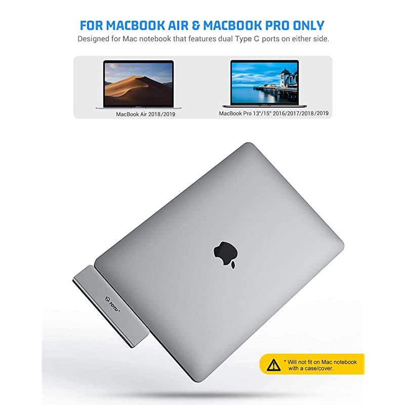 USB C Hub Docking for MacBook Air MacBook Pro Type C Hub with 4K HDMI 100W Power Delivery 40Gbps Type C 5K60Hz2 USB 30 Type C Data Port5GbpsSDTF Card Reader