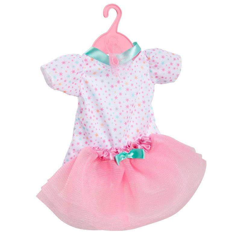 Perfectly Cute Baby Doll Outfit - 3pc Star Top with Shirt and Headband