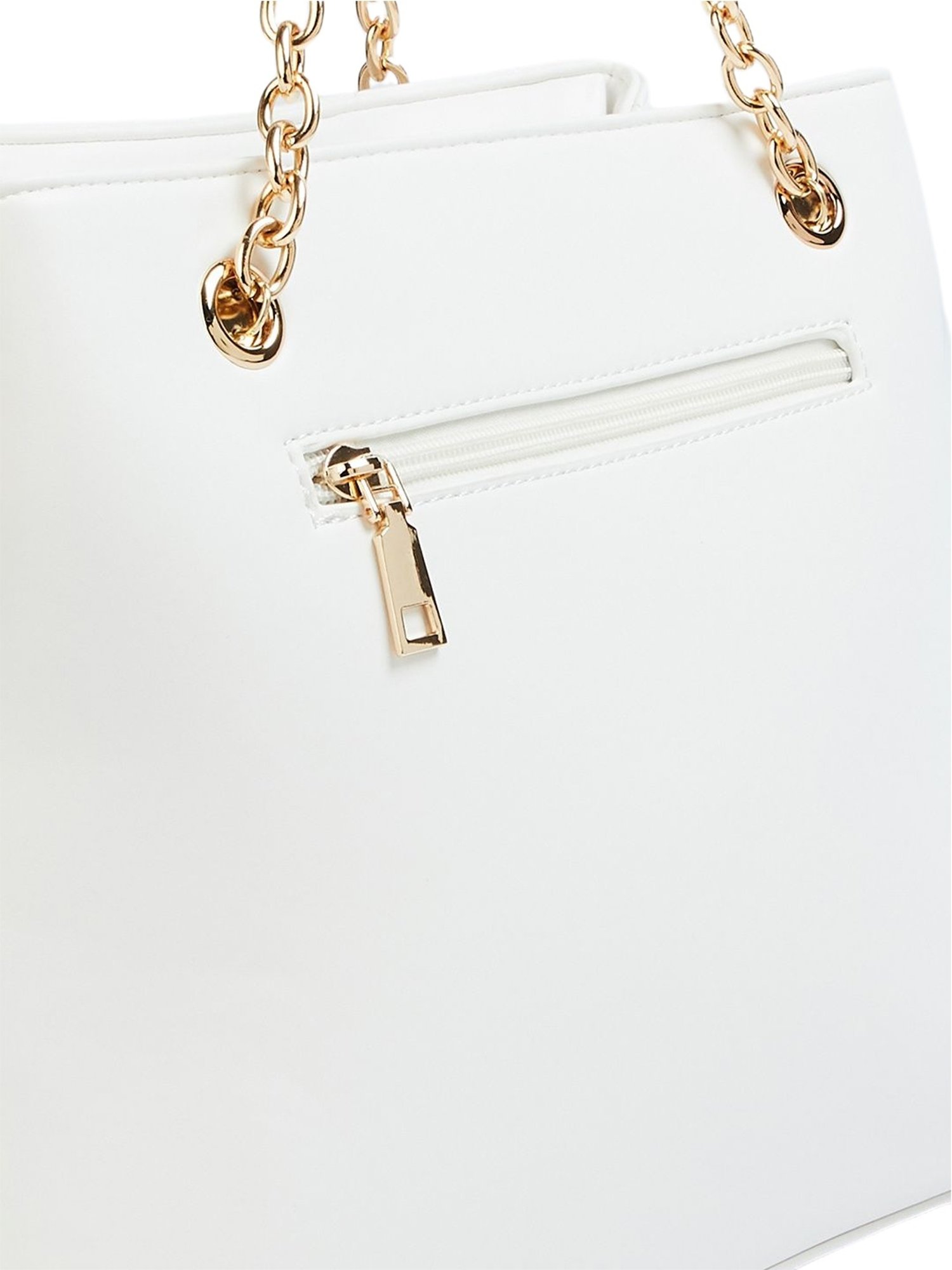 Code by Lifestyle White Shoulder Bag