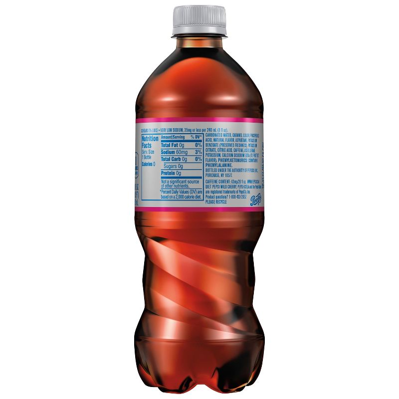 Diet Pepsi Wild Cherry - 20 fl oz Bottle