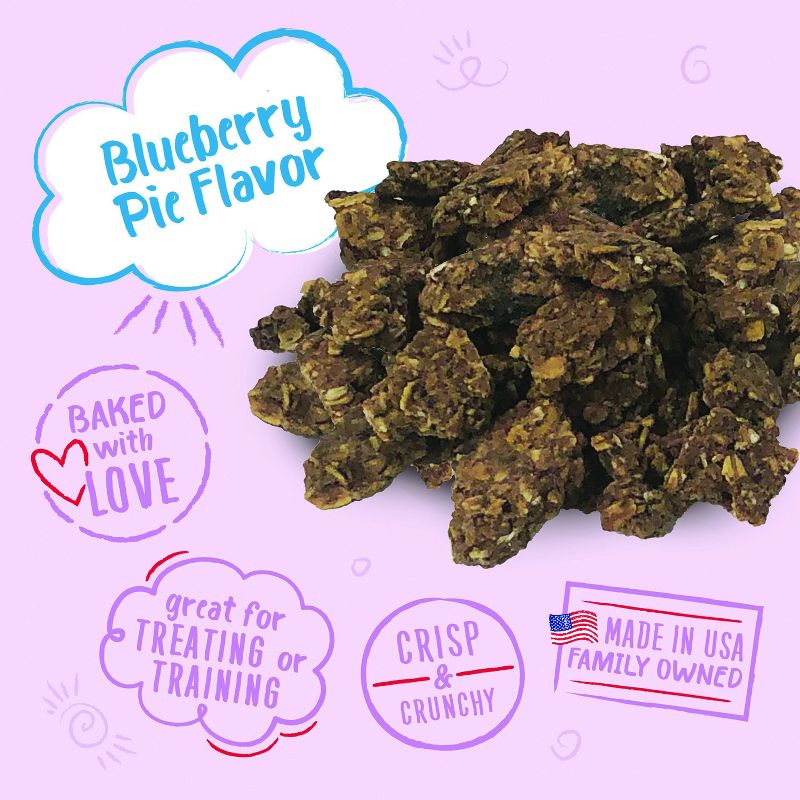 Charlee Bear Bearnola Blueberry Pie Dog Treats - 5oz