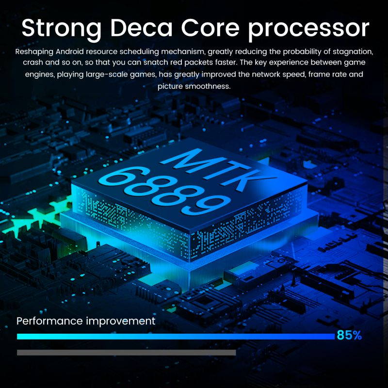 Unlock 4G Smartphone Android 10.0 6.7-inch HD Water Drop Screen Phone 1GB RAM + 8GB ROM Dual Card Dual Standby 5600mAh Battery Global version