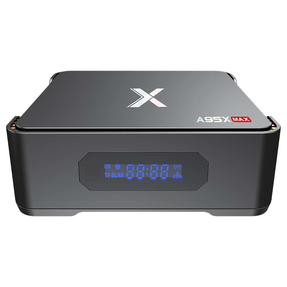 A95X MAX Android media player Amlogic S905X2 4G/64G 2.4G/5G WIFI Bluetooth Gigabit LAN support SATA HDD