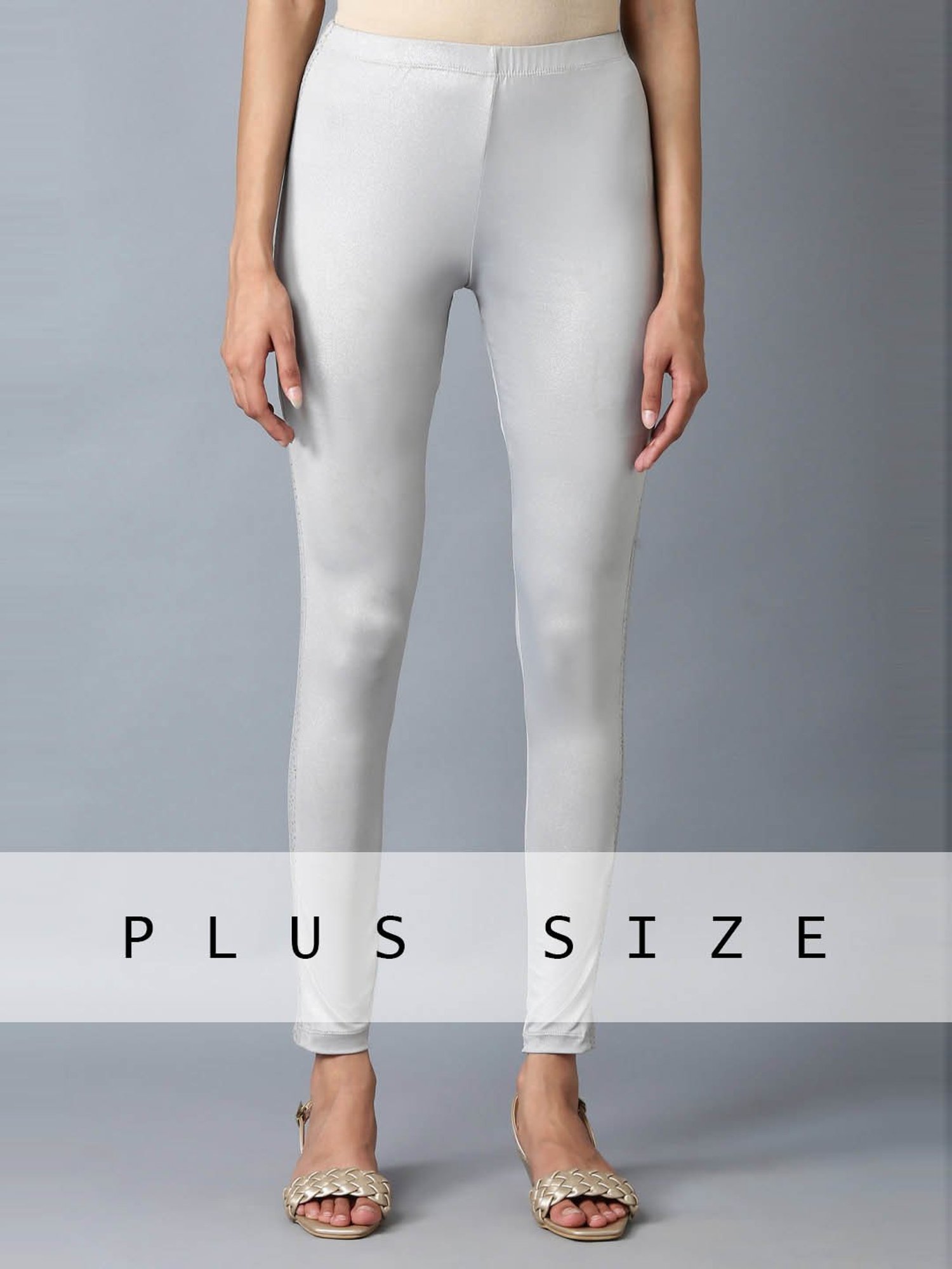 Elleven from Aurelia Silver Geometric Print Leggings