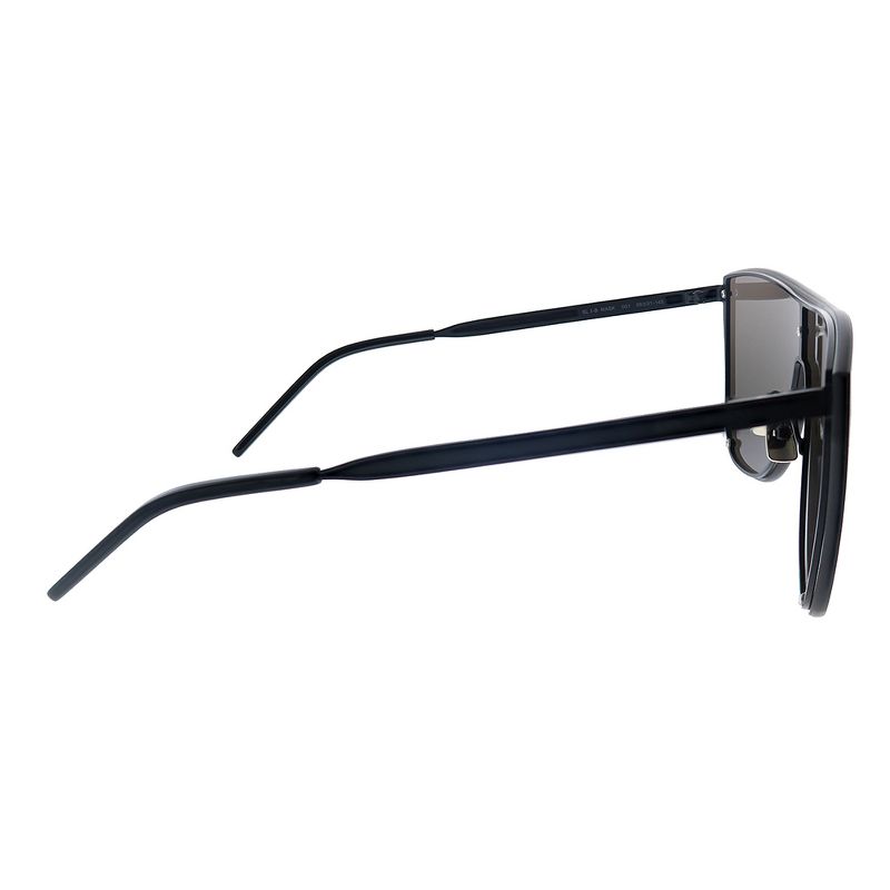 Saint Laurent SL 1B MASK 001 Unisex Square Sunglasses Black 99mm