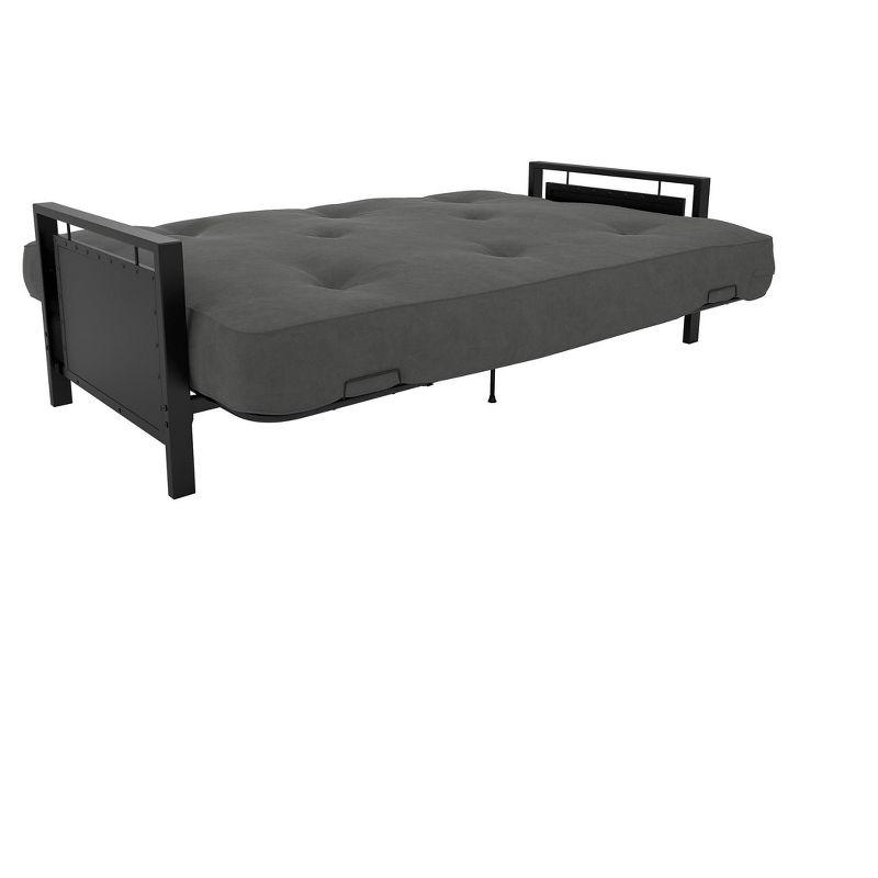 Henley Metal Arm Futon Frame Black Metal - Dorel Home Products