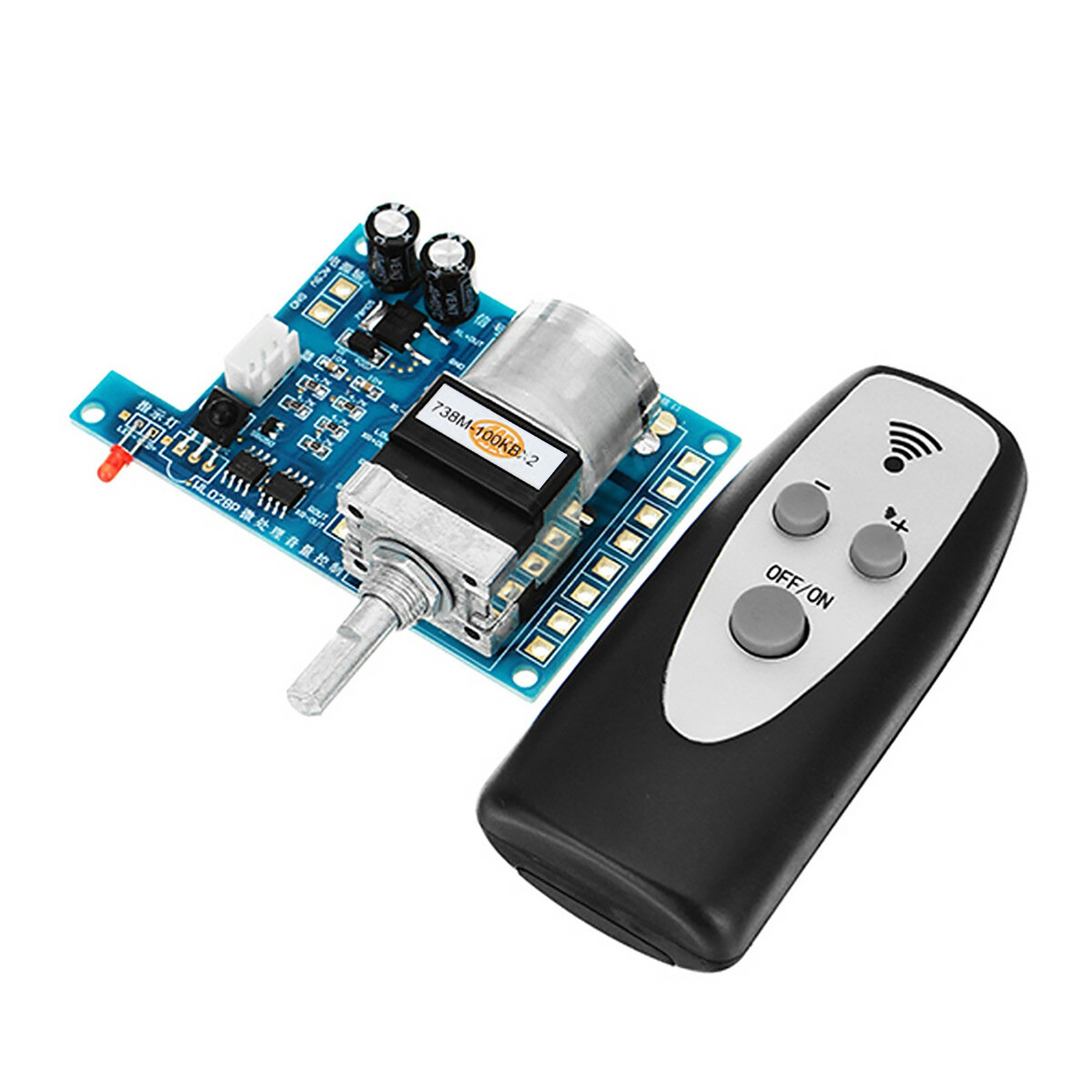 Volume Control Board With Indicator Light Infrared Remote Control Potentiometer