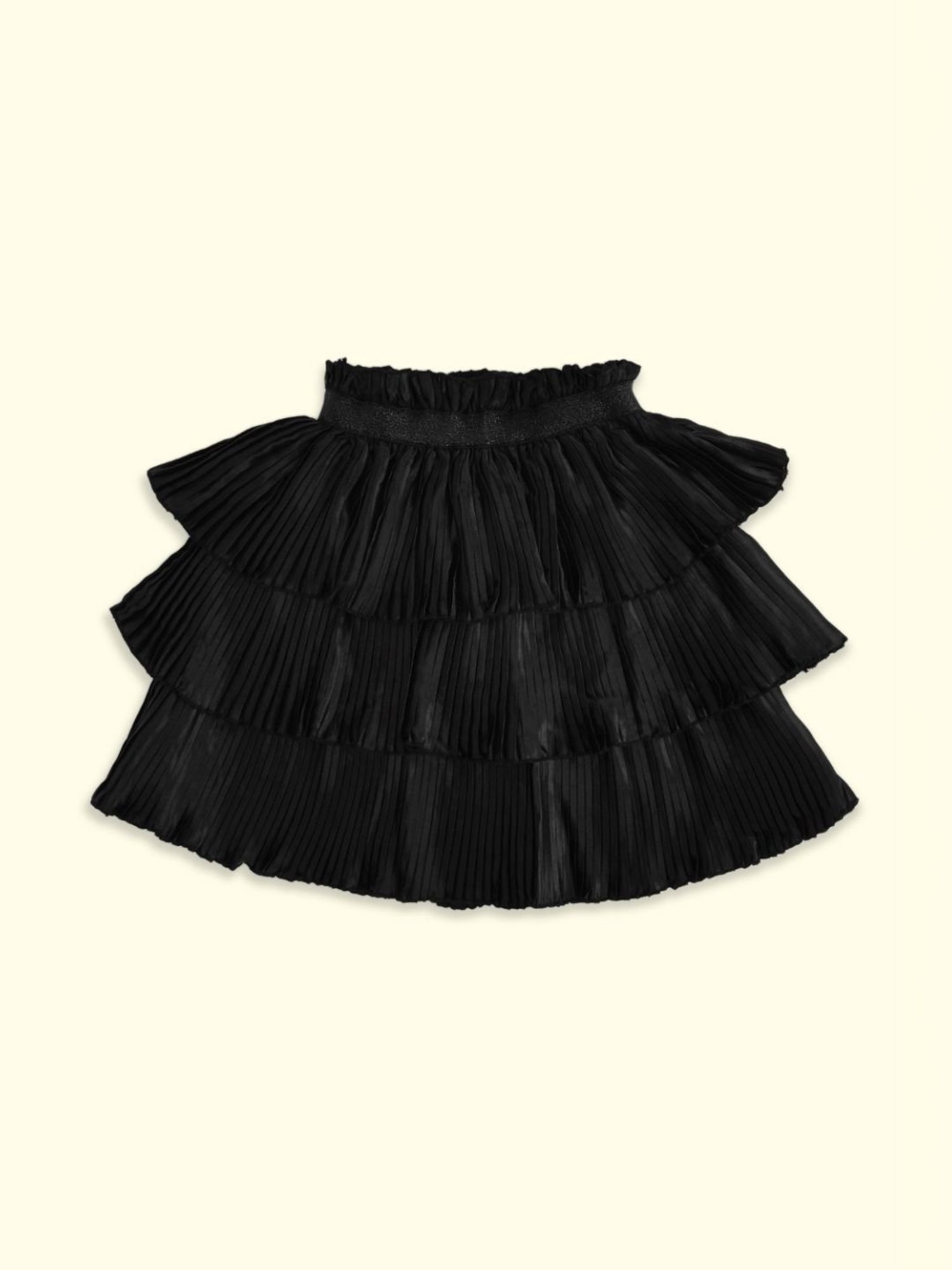 A Little Fable Kids Multicolor Solid Skirt