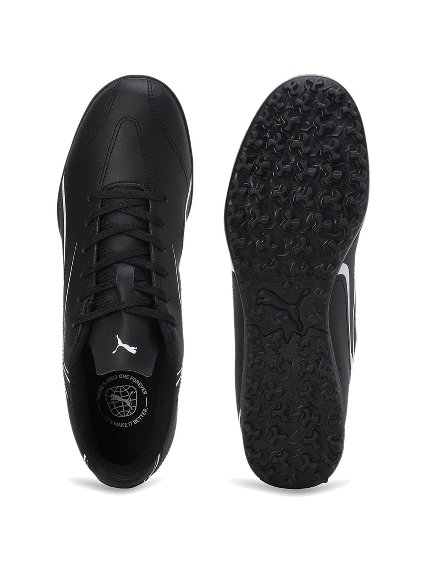 Puma Men's VITORIA TT Black Football Shoes