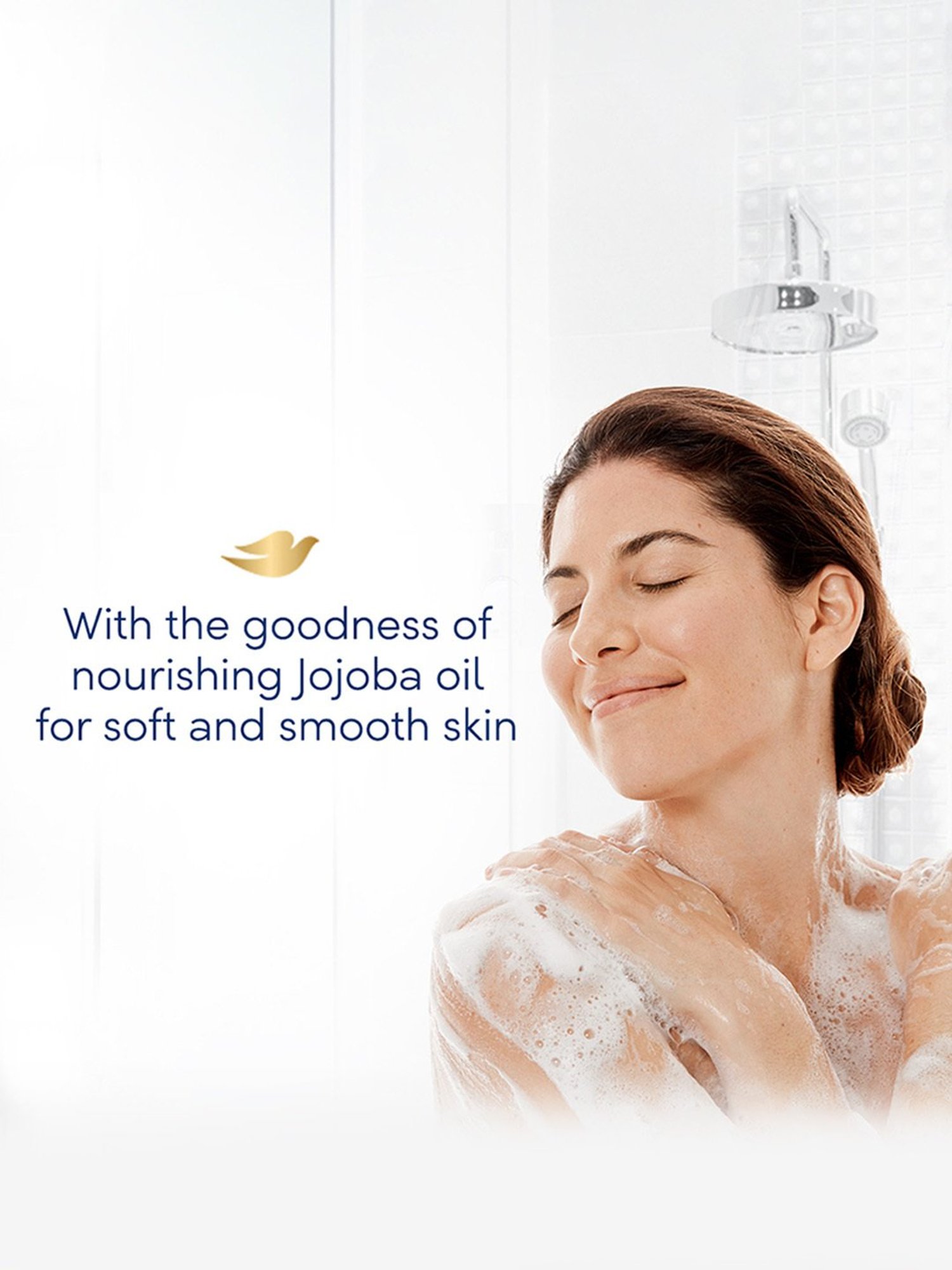 Dove Dryness Care Body Wash with Jojoba Oil - 800 ml