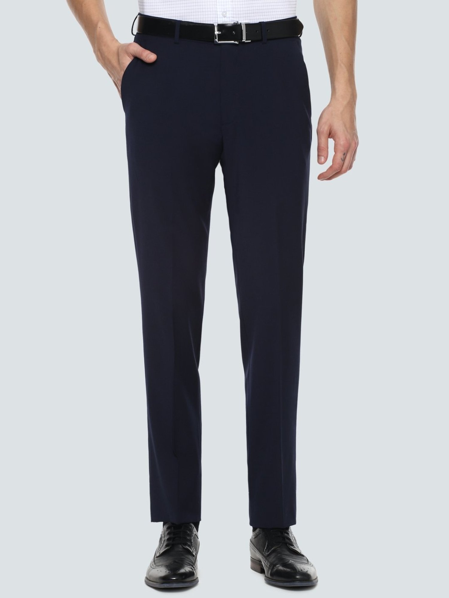 Louis Philippe Permapress Navy Trousers