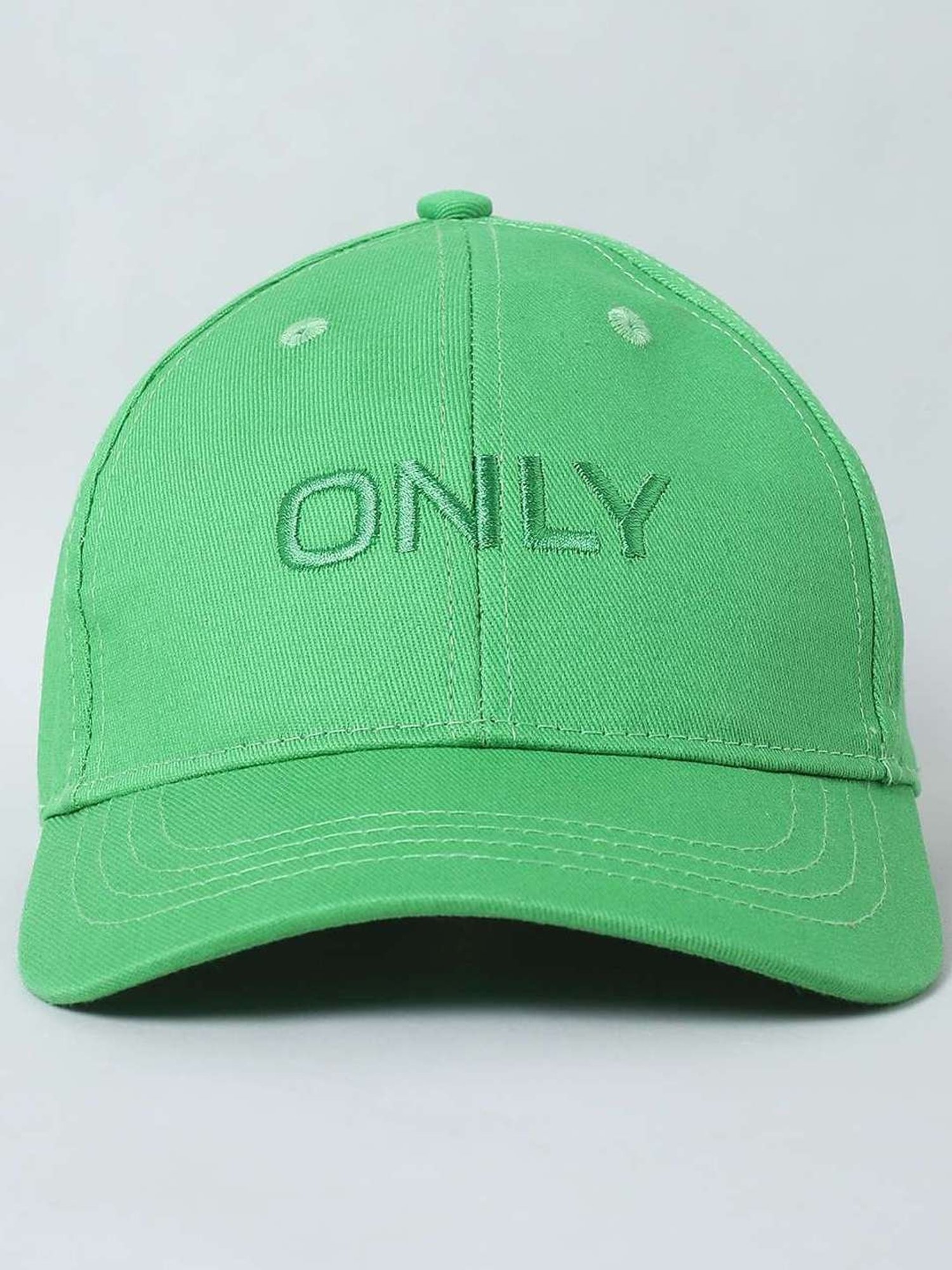 KIDS ONLY Kelly Green Cotton Embroidered Cap