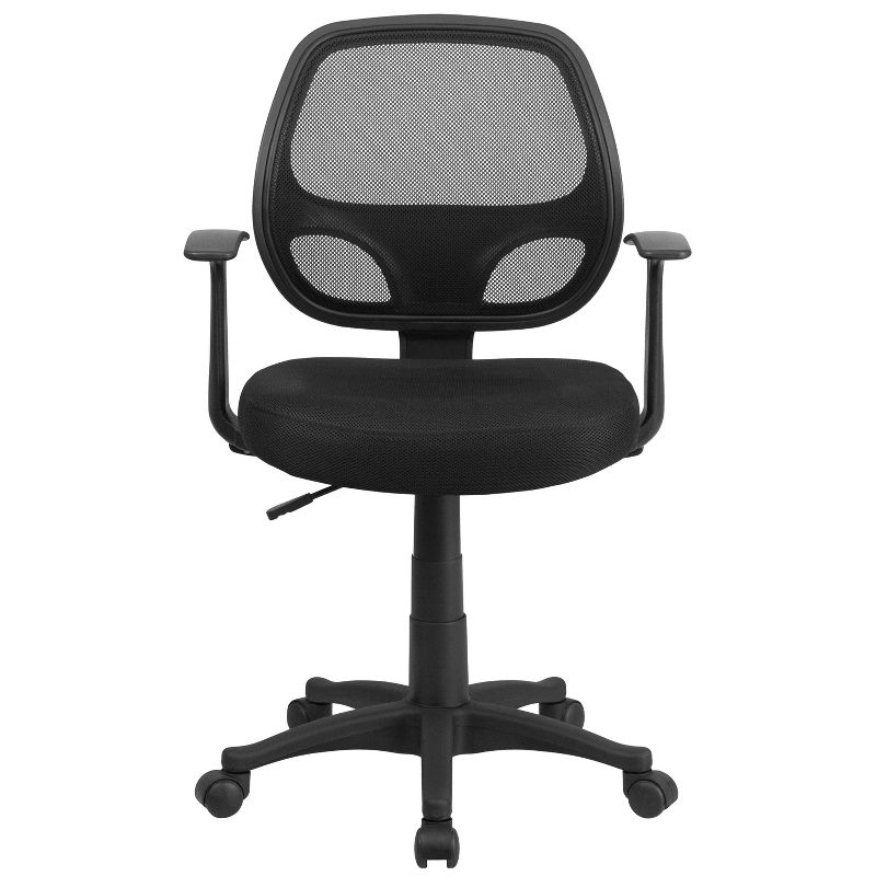 Mid-Back Mesh Computer Chair Black - Belnick