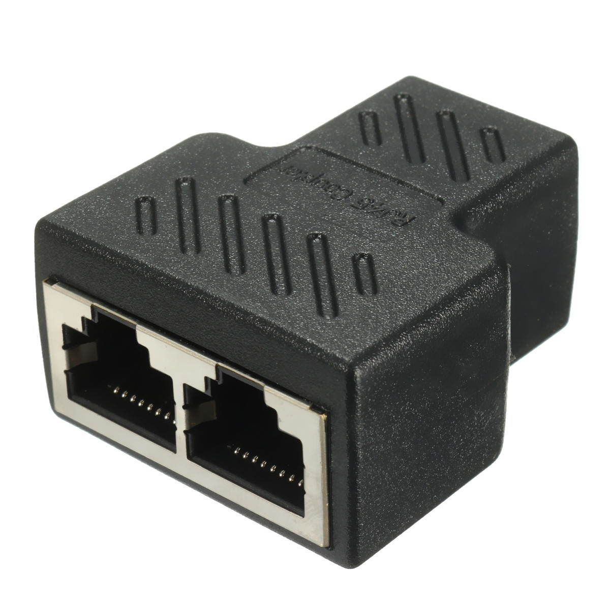 RJ45 1 To 2 Splitter Connector LAN Ethernet Network RJ45 Splitter Extender Plug Adapter Network Connector Converter