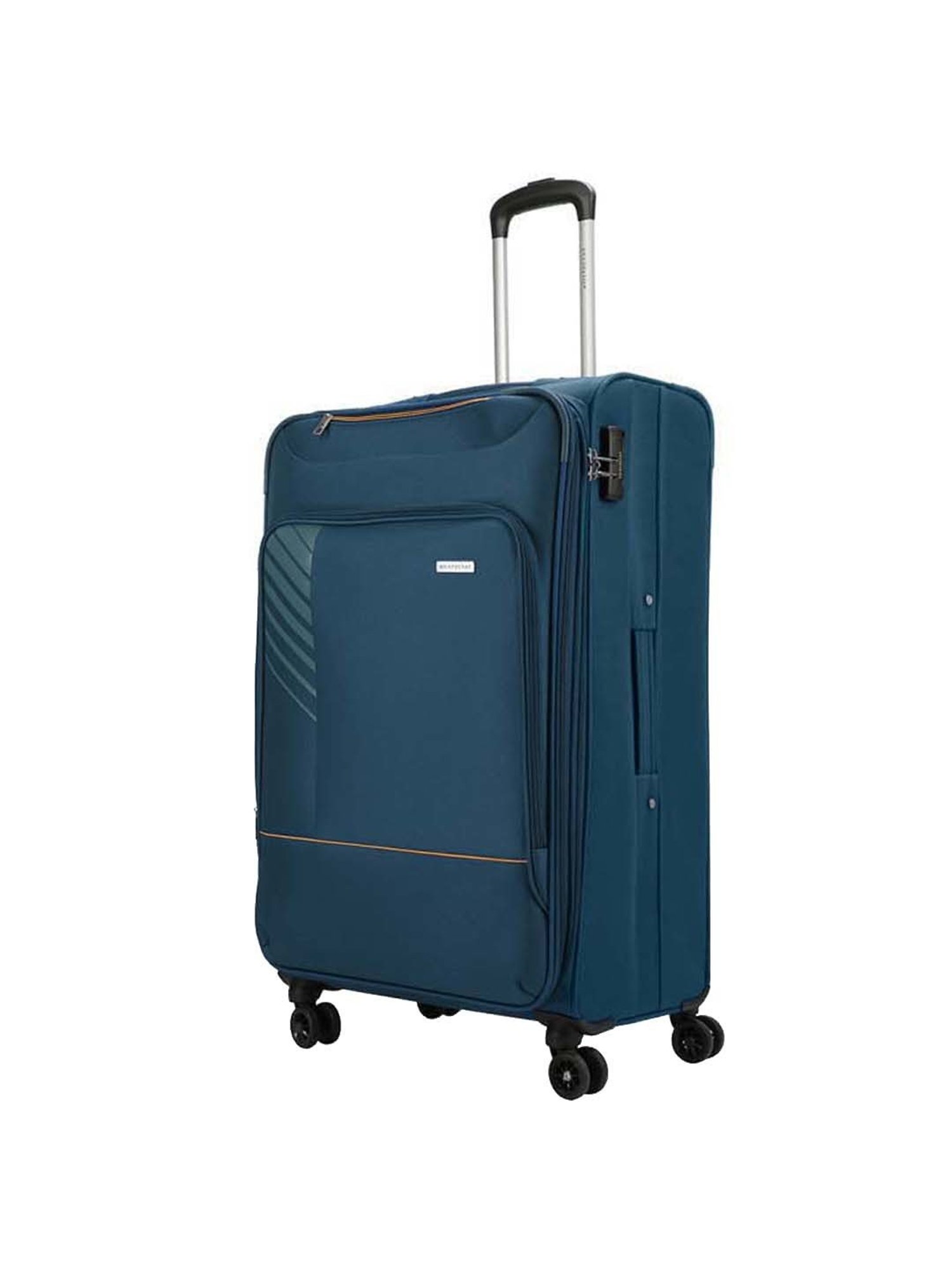 Aristocrat Blue Small Soft Cabin Trolley - 36 cm