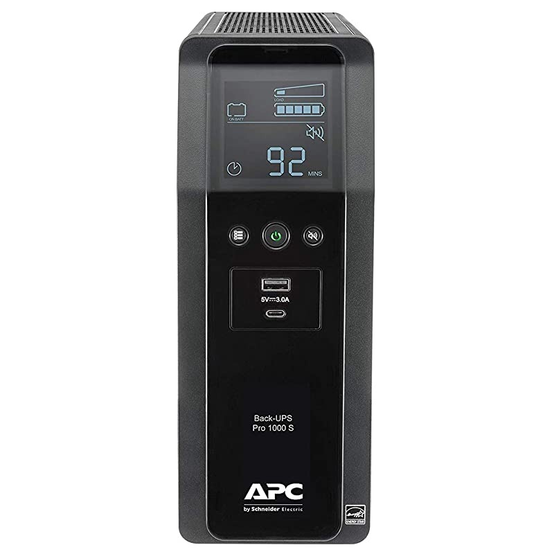 Sine Wave UPS Battery Backup Surge Protector 1000VA  BackUPS Pro BR1000MS Bundle Including 16GB DataTraveler