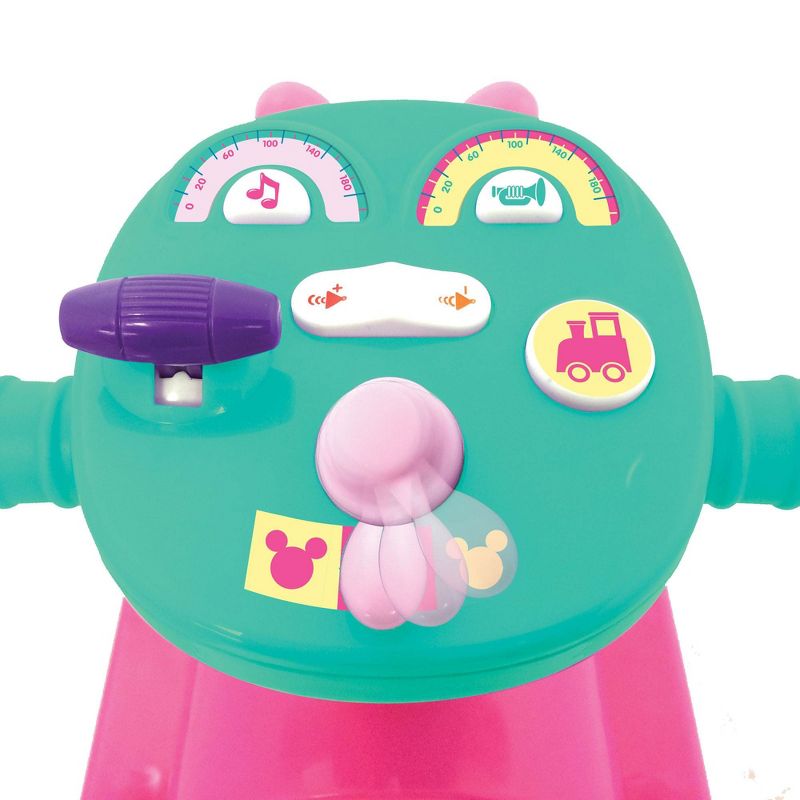 Kiddieland Minnie Mouse Play n Sort Activity Interactive Ride On Train w/ Blocks