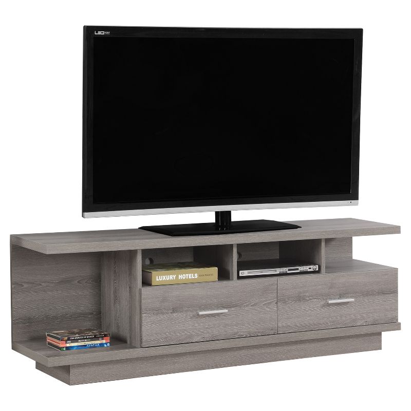 TV Stand with Drawers - Dark Taupe - EveryRoom
