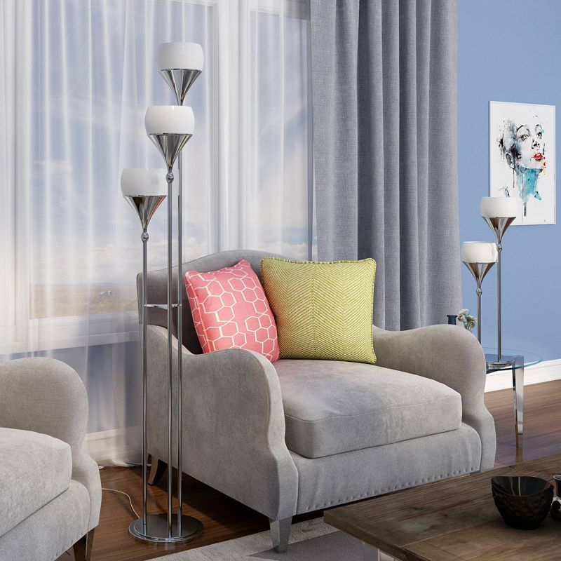 Lite Source Floor Lamp - White