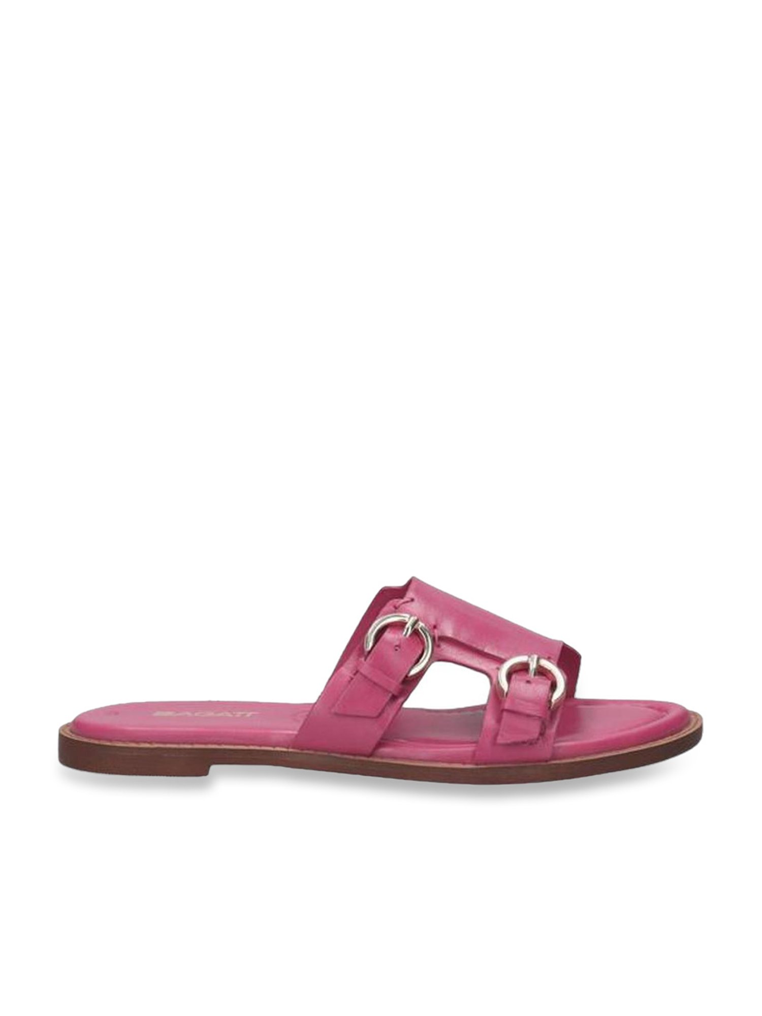 Bagatt Women's Goldy Pink Casual Sandals