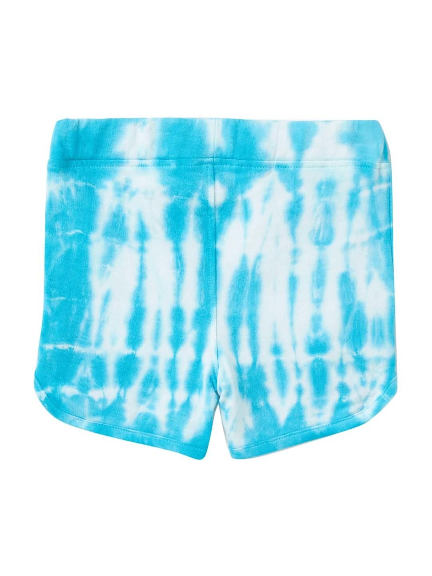 Cub McPaws Kids Multicolor Cotton Over Dyed Shorts