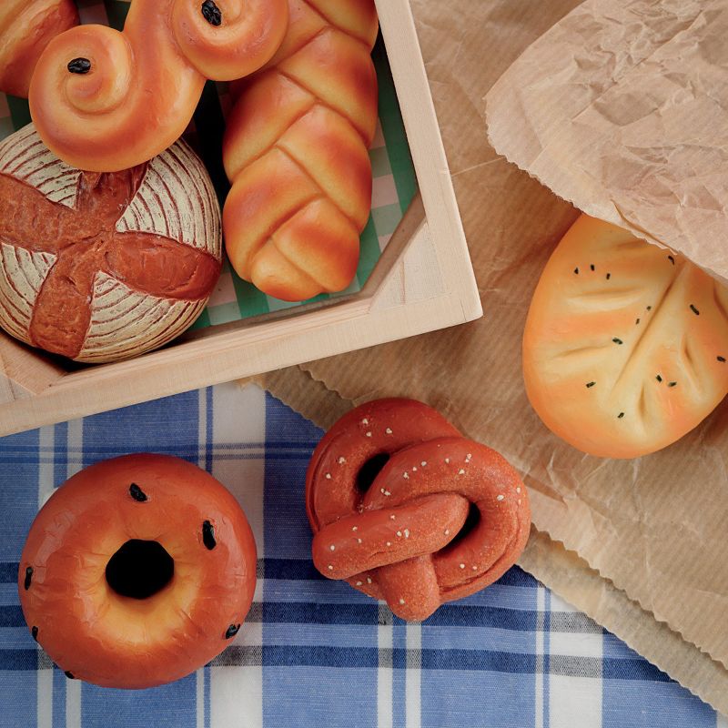 Yellow Door Sensory Play Stones: Breads of The World - Set of 8