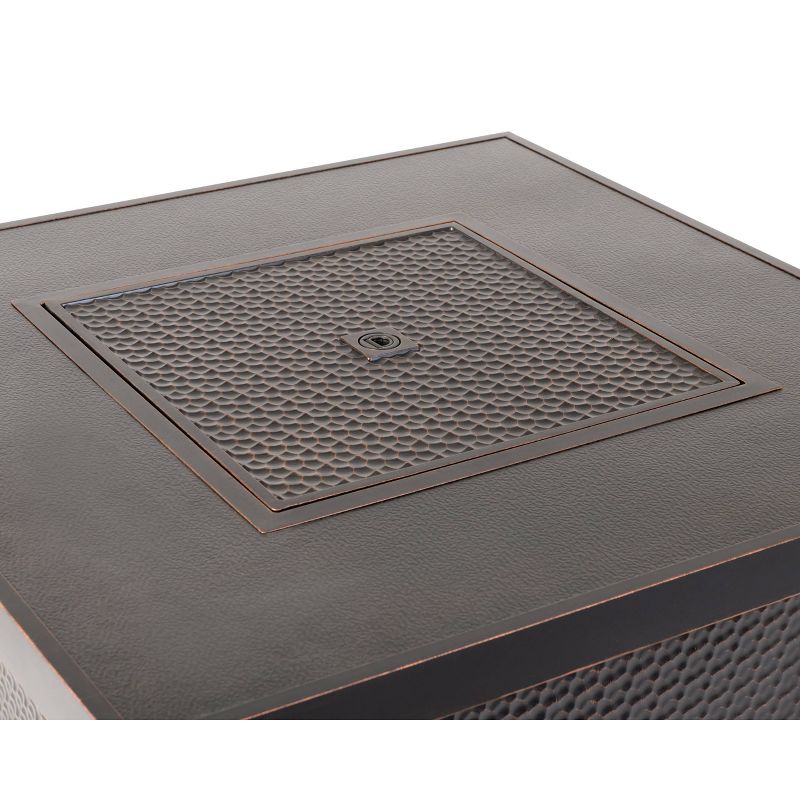 Weyland Square LPG Fire Pit - Fire Sense