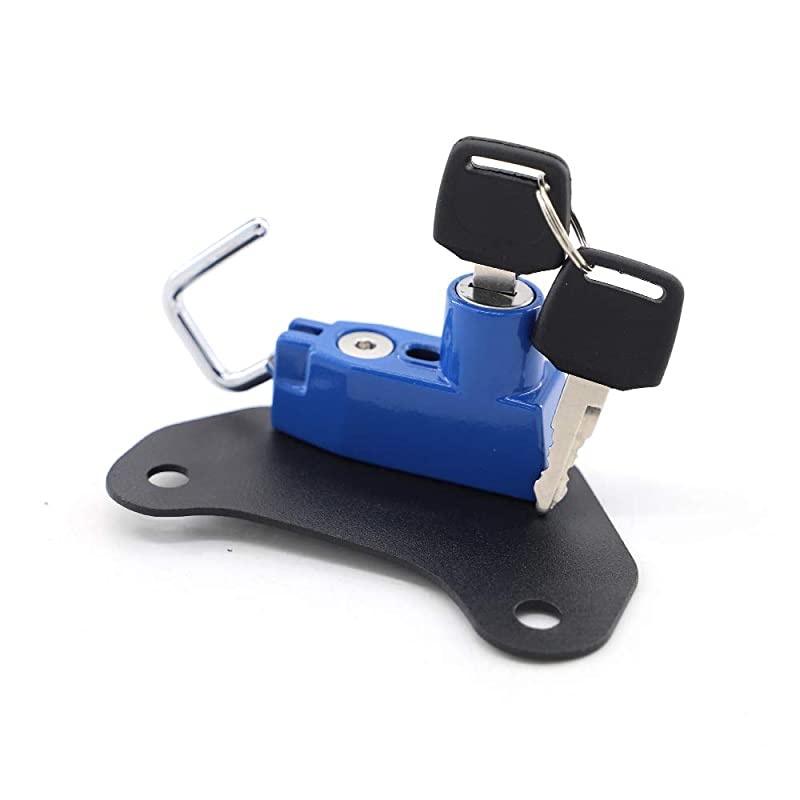 Helmet Lock with Keys for Indian Scout/Sixty 2015-2018-Blue
