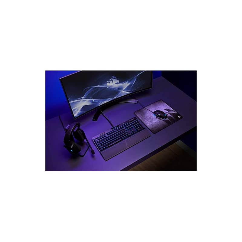 Nightsword RGB, Tunable FPS/MOBA Optical Gaming Mouse (18000 DPI Optical Sensor, Weight System, 10 Programmable Buttons, RGB Multi-Colour Backlighting) - Black