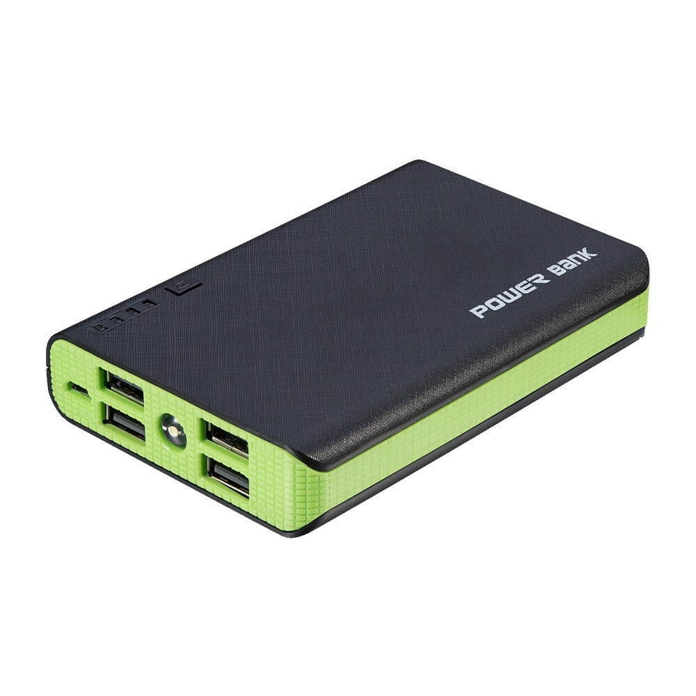 950000mAh 4 USB Backup External Battery Power Bank Pack Charger for Cell Phone