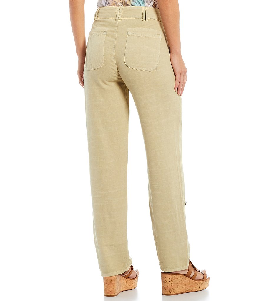 Reba Casual Roll Tab Convertible Length Pants