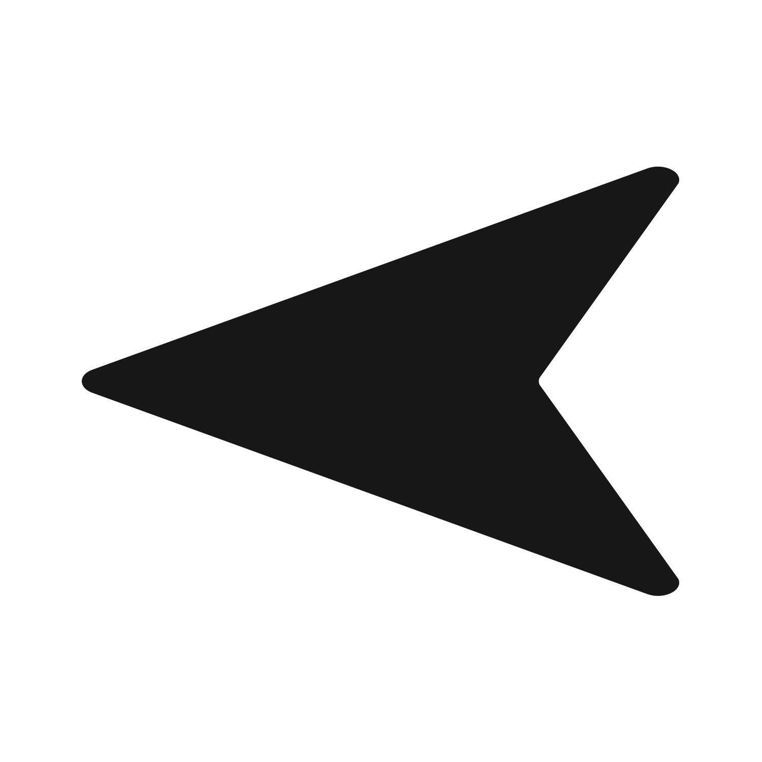 LiteMark 5 Inch Purple Removable Flying V Arrow Decals - Pack of 16