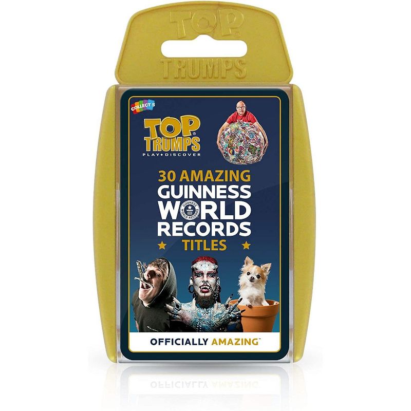 Top Trumps Guinness Book World Records Top Trumps Card Game