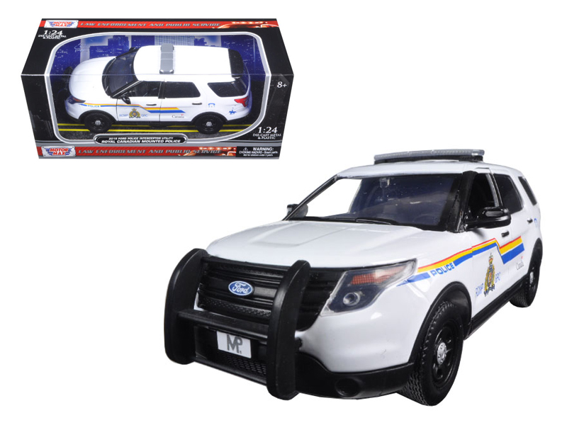 2009 Ford Crown Victoria Police Interceptor White with Yellow and Red Stripes "Illinois State Police" "Hot Pursuit" Series 10 1/24 Diecast Model Car by Greenlight