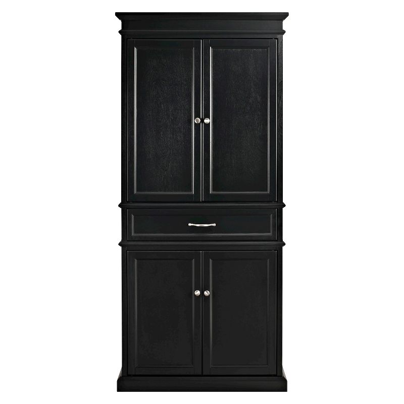 72" Daywood Kitchen Pantry Cabinet White - Room and Joy