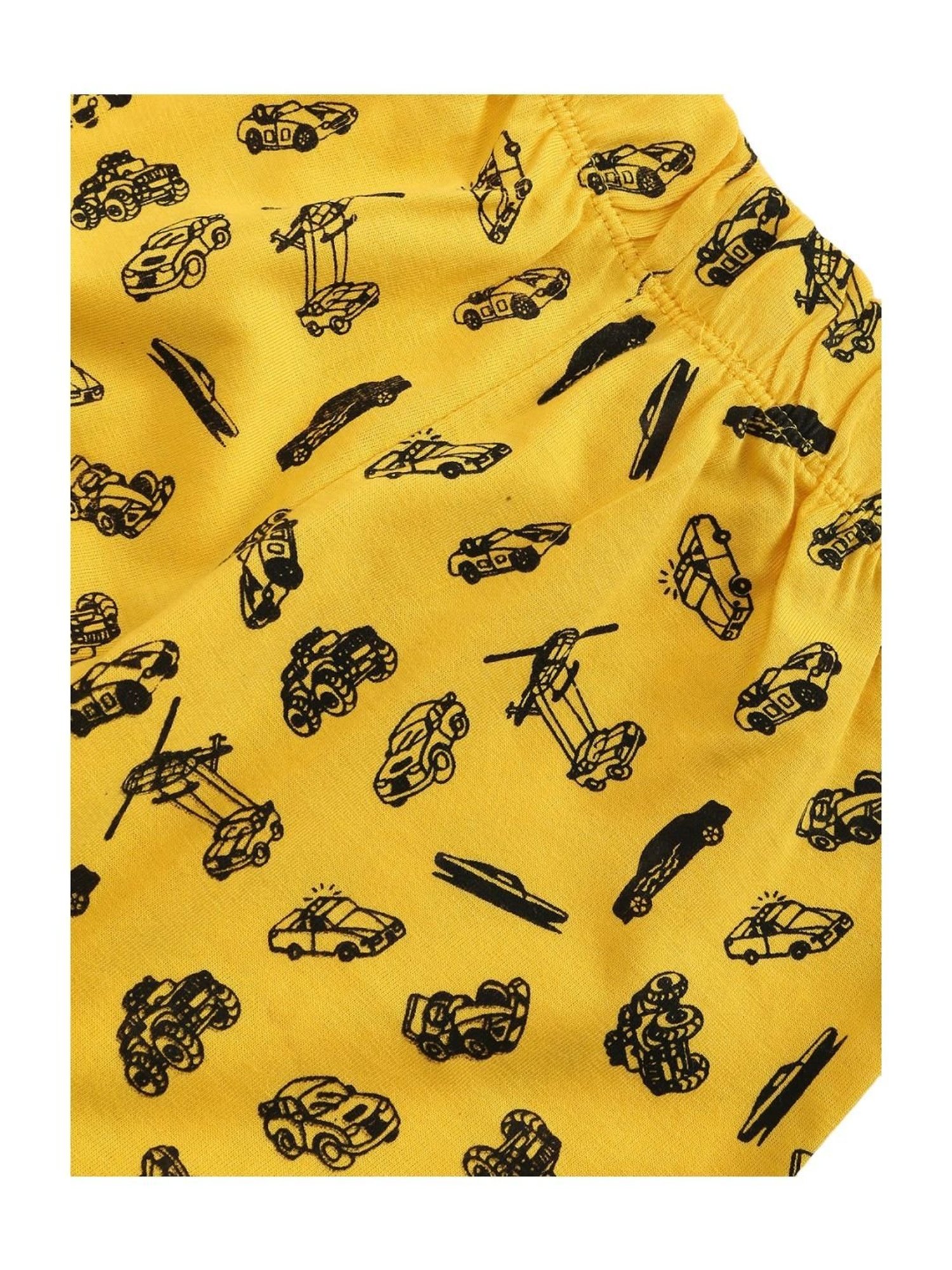 GJ baby Green & White Cotton Camouflage Full Sleeves T-Shirt Set