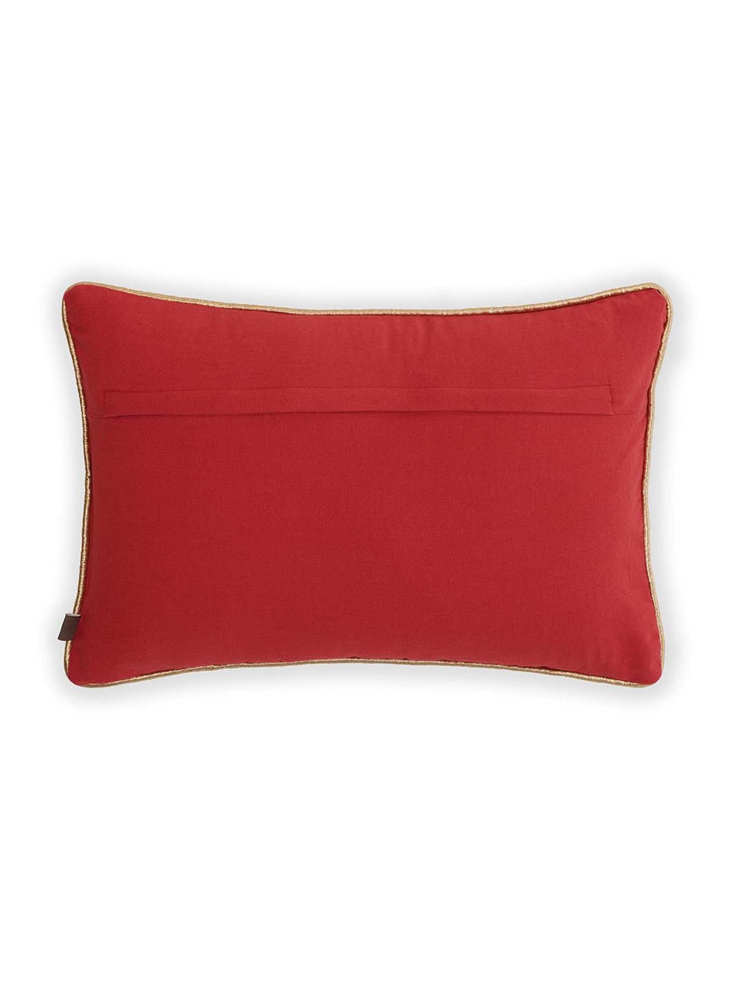 Pure Home and Living Ivory Cotton Embroidery Cushion Cover