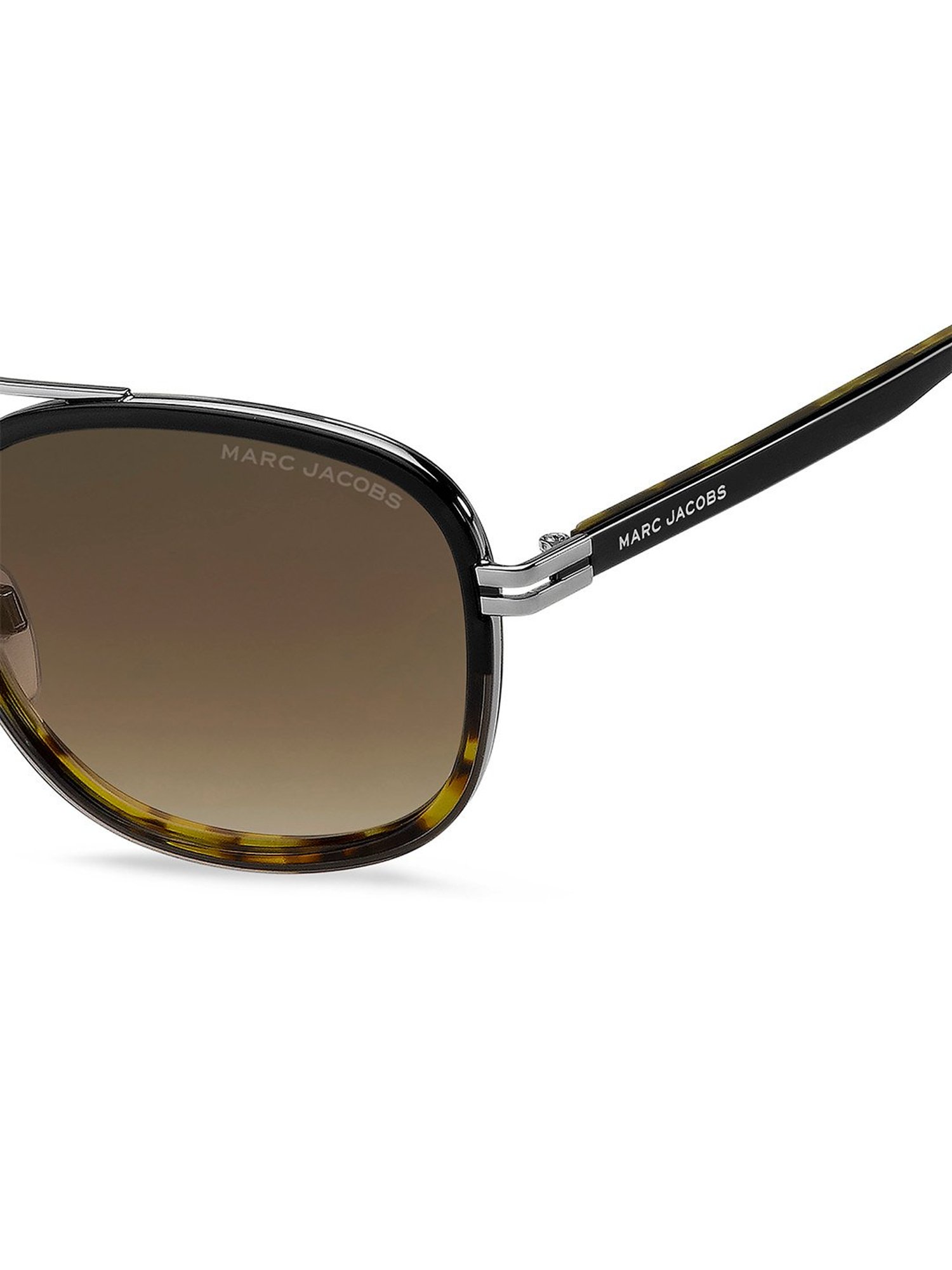 Marc Jacobs Brown Aviator Sunglasses for Men