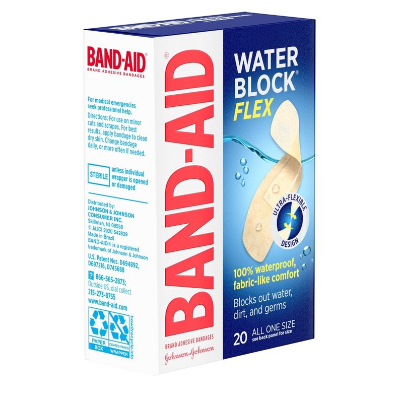 Band-Aid Water Block Adhesive Bandages - 20ct