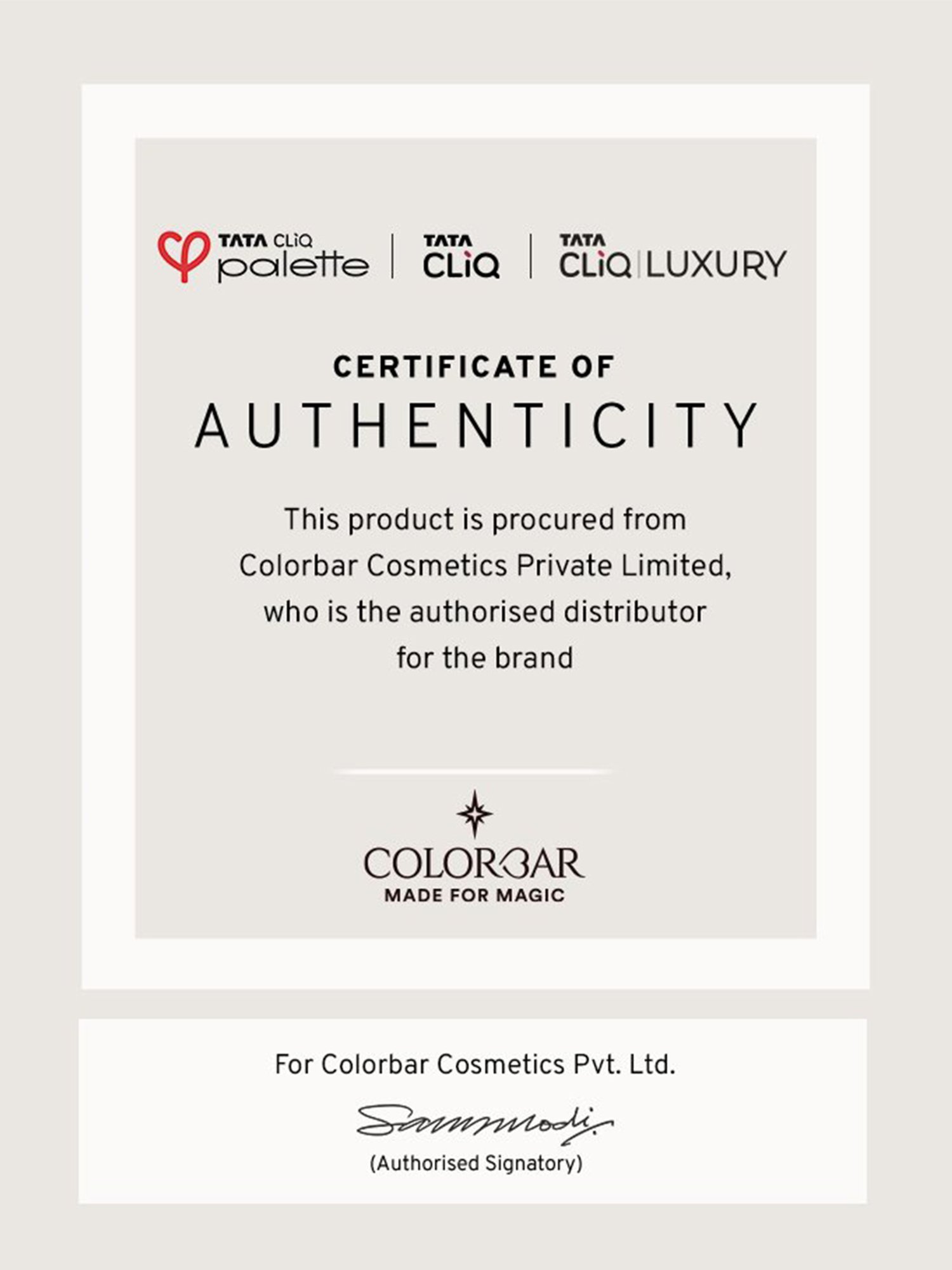 Colorbar Safari Small Flat Multicolored Pouch