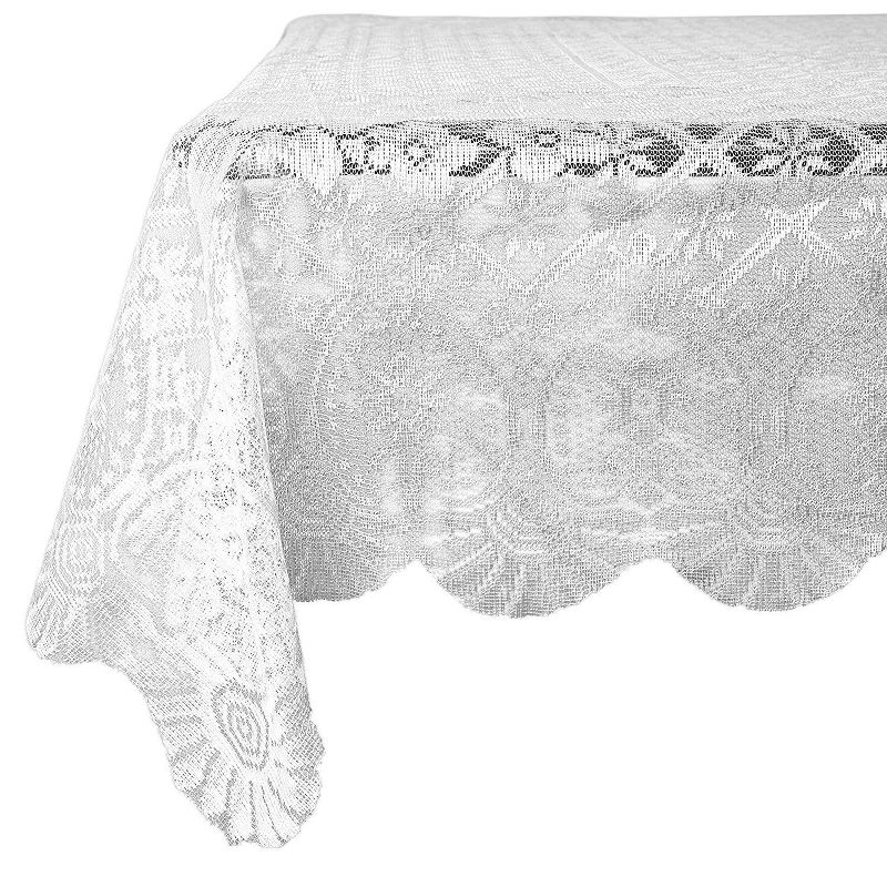 54"x79" Rectangle PVC Water Oil Resistant Plaid Pattern Tablecloths Teal - PiccoCasa