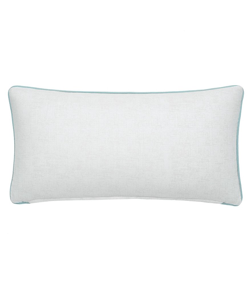 Rose Tree Kensington Geometric Embroidered Decorative Pillow