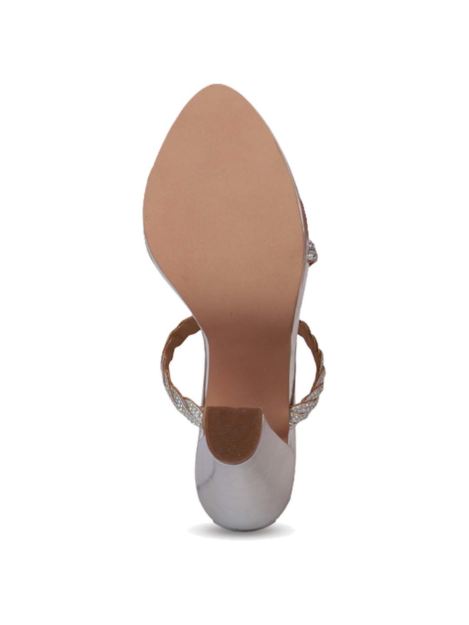 Inc.5 Women's Silver Ethnic Sandals